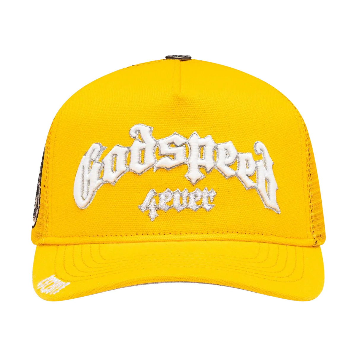 Godspeed Forever Trucker Hat Yellow