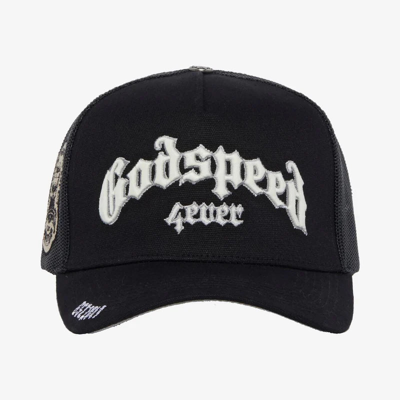 Godspeed Forever Hat (Black/White)