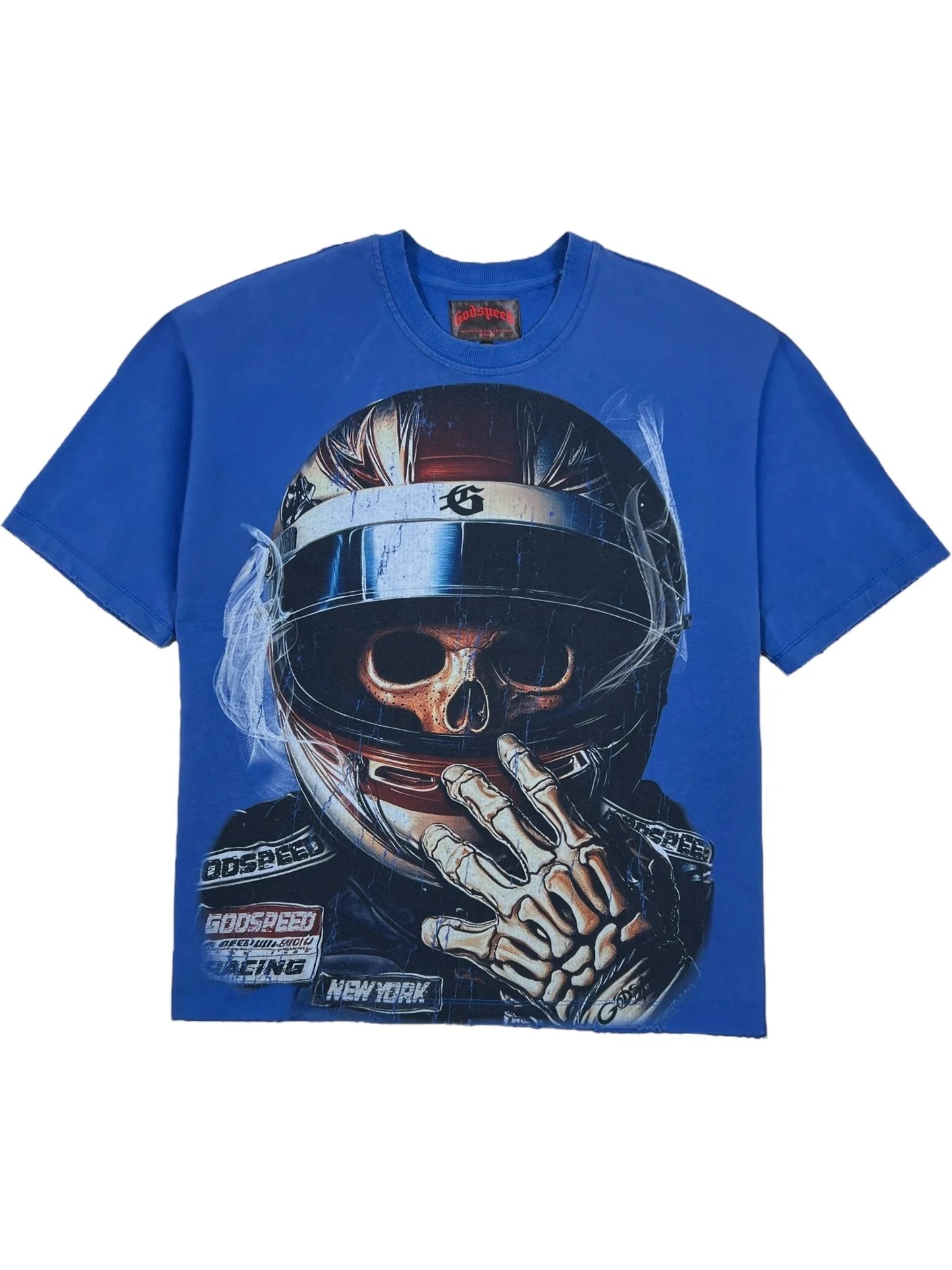 Godspeed Glory Cup Tee Blue