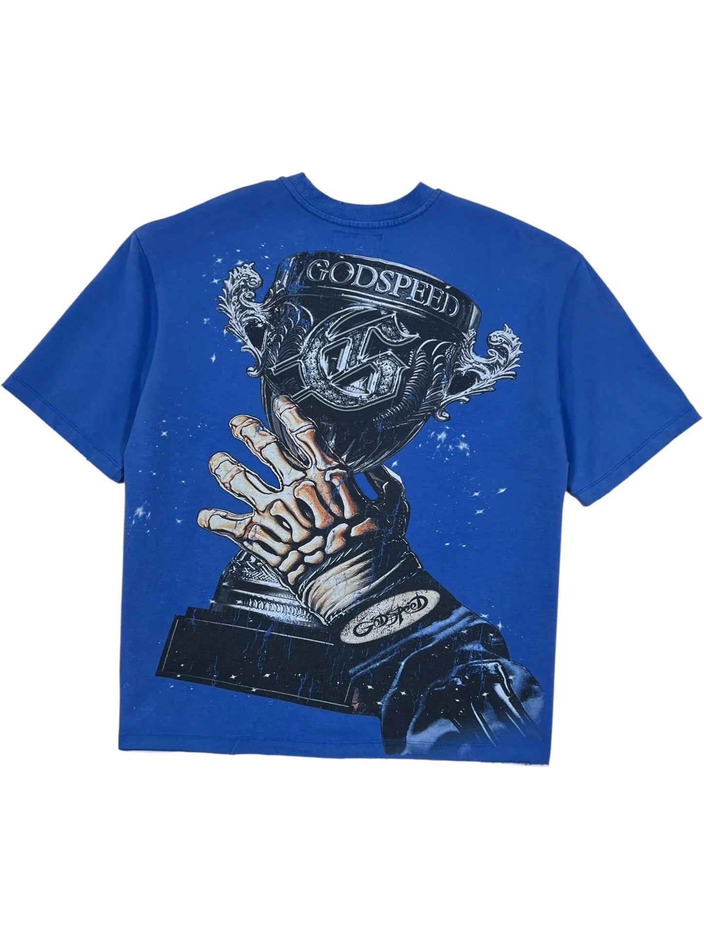 Godspeed Glory Cup Tee Blue