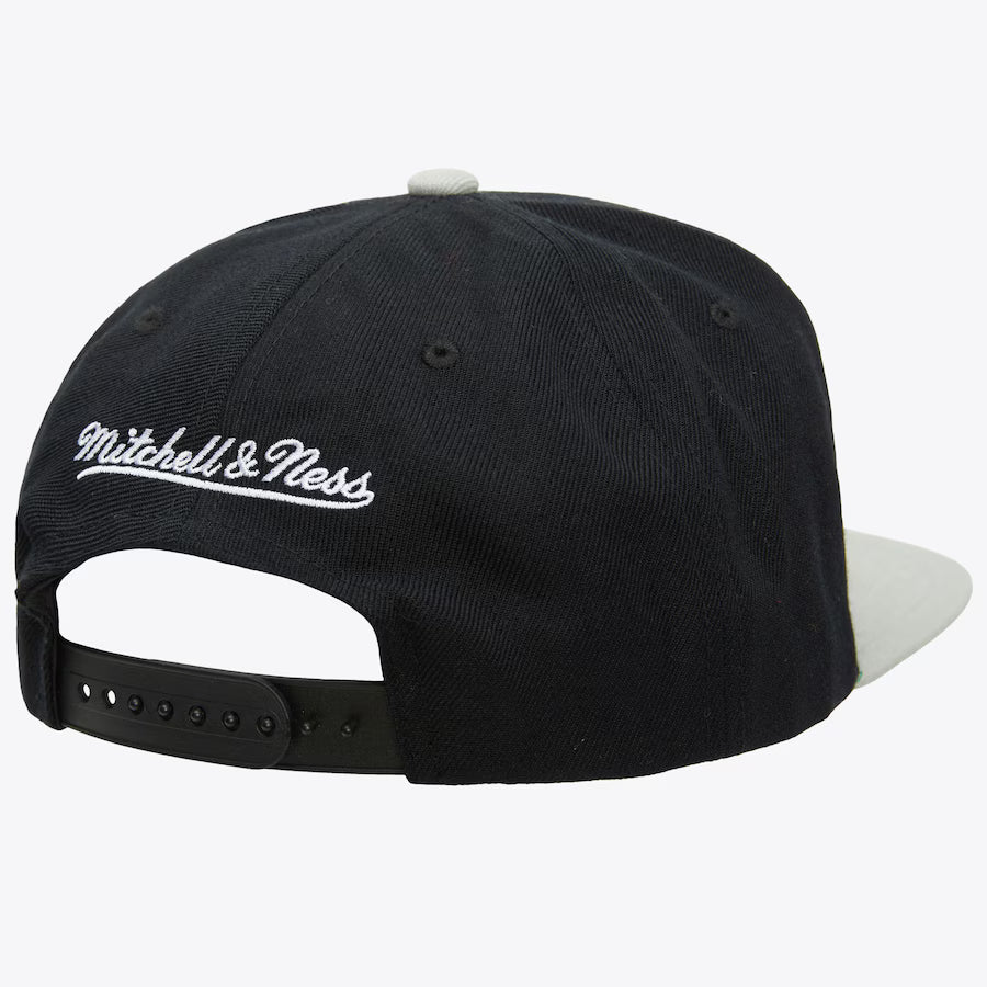 Black/Gray Oakland Raiders High Crown Structured Snapback Hat