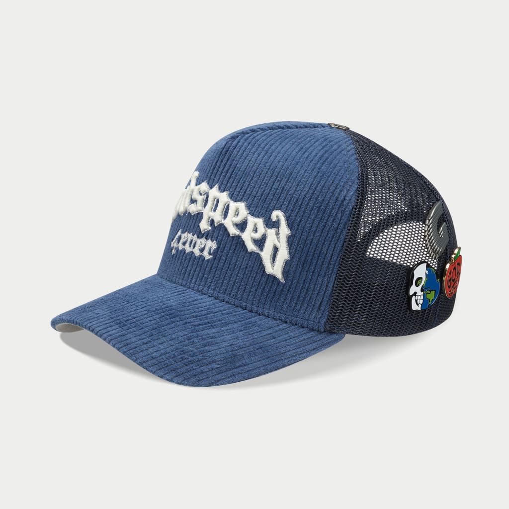 GS FOREVER TRUCKER HAT (Saphire Corduroy)