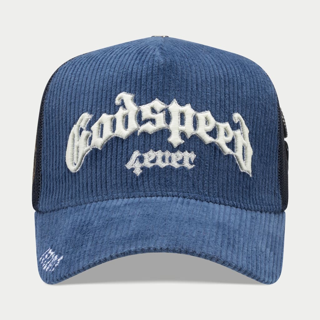GS FOREVER TRUCKER HAT (Saphire Corduroy)