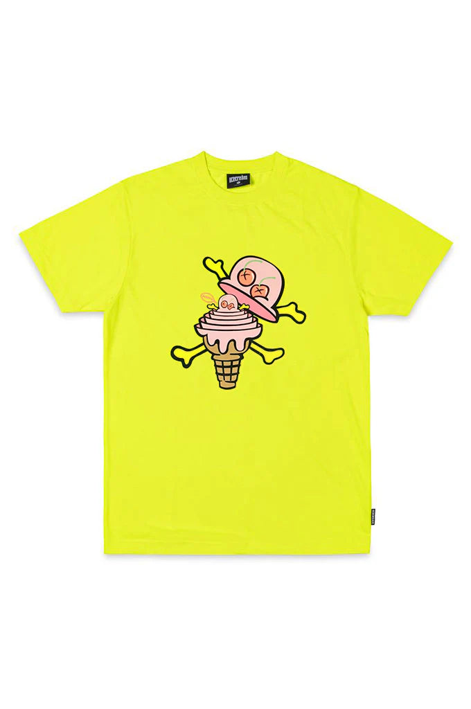 Icecream Nesting SS Tee neon