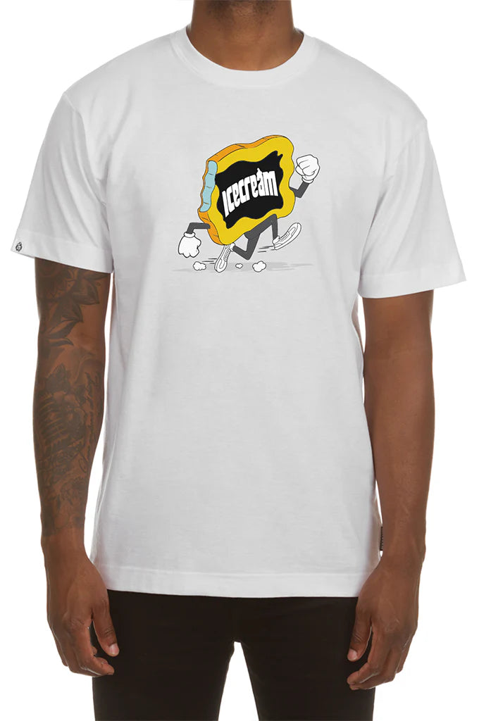 Icecream Run SS Tee white