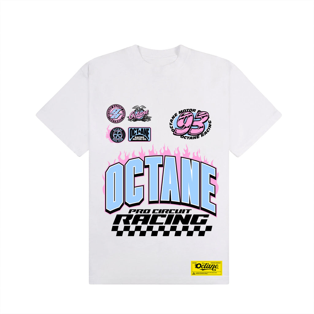 Octane Motorcross Logo(White)