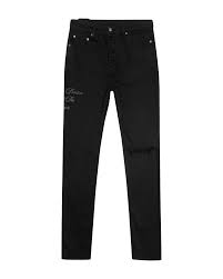 Kusbi Chitch Ghosted Lock Up Tapered Jeans
