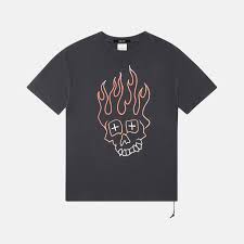 Ksubi Faded Black Skull Biggie