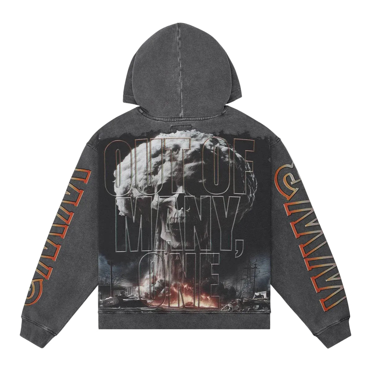 Godspeed Code Red Hoodie - Grey Wash