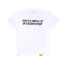 Classic Cough Syrup Tee White