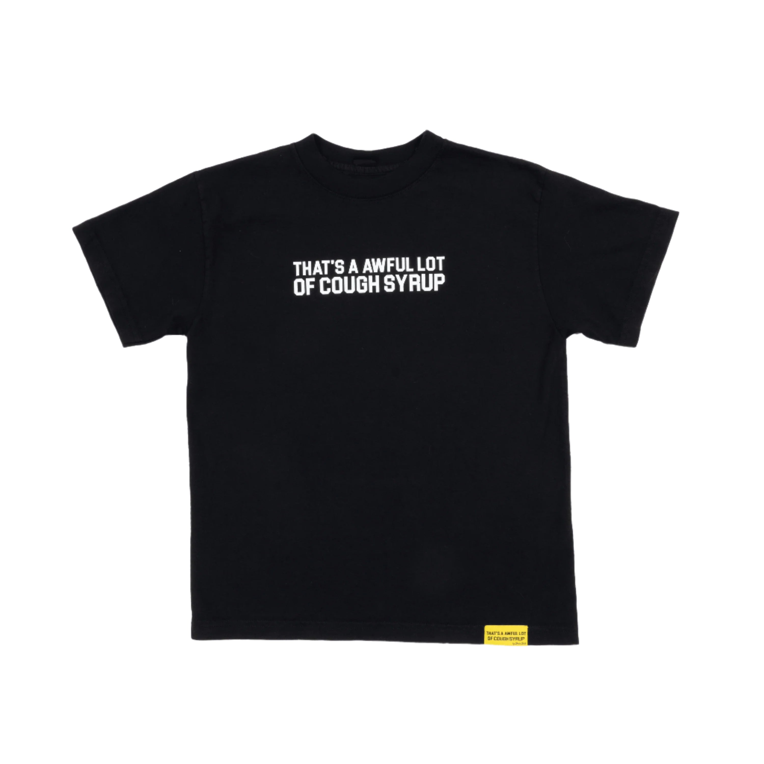 Classic Cough Syrup Tee Black