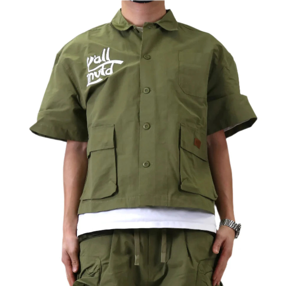 Vont Fine Nylon Twill Boxy set