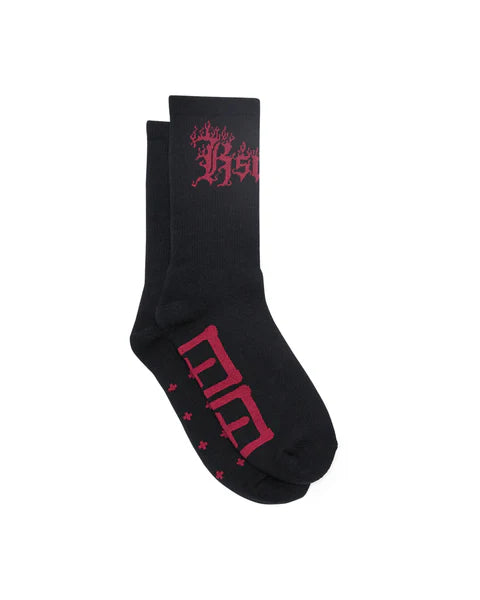 fuego ksocks black red