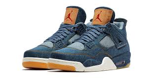 Jordan 4 Retro Levi's Denim (Tag with Levi's Logo)