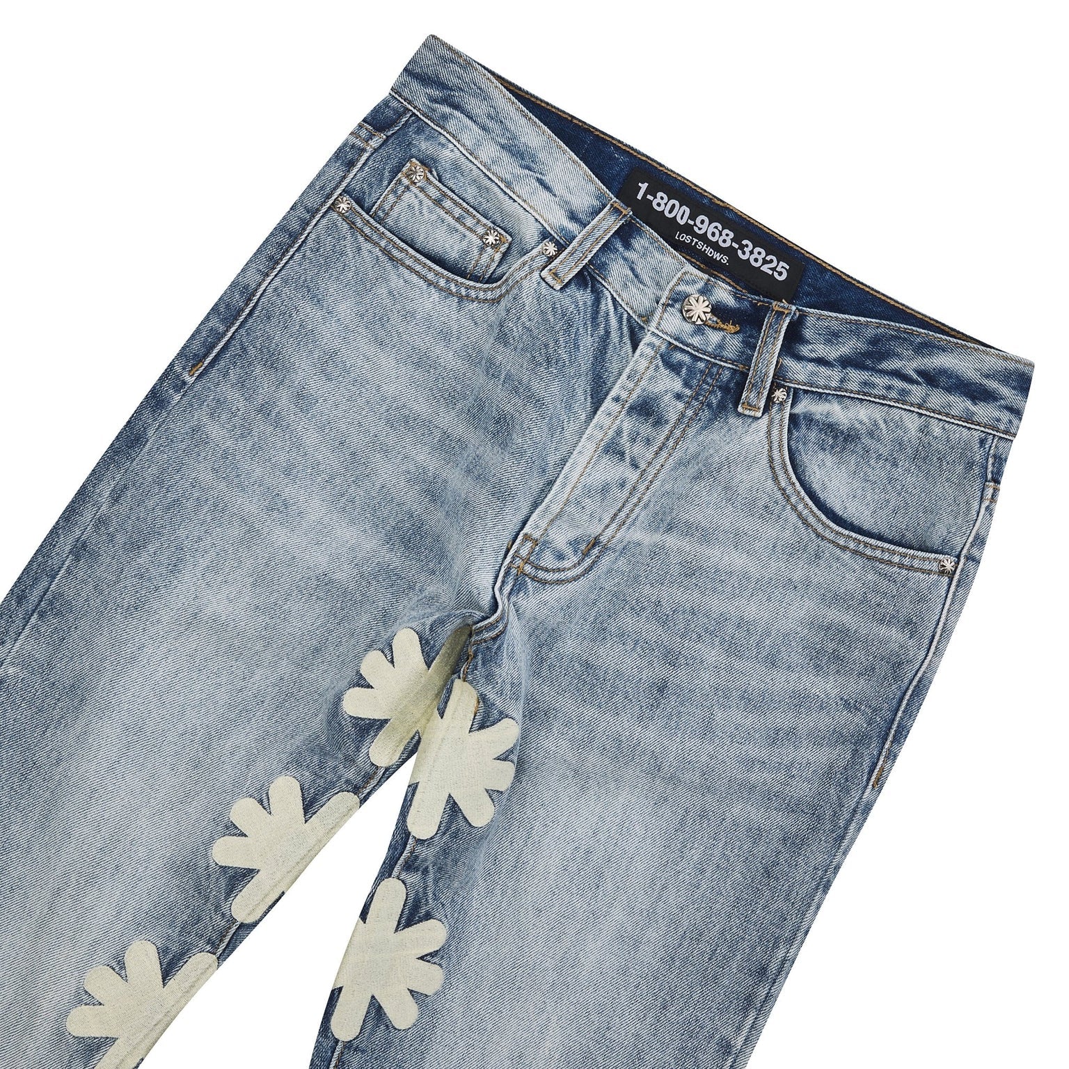 Lost Shdws Light Denim Pant (Bone)
