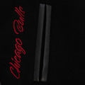 Men's Chicago Bulls Black Out Collection Vintage Logo Full-Snap Varsity Jacket