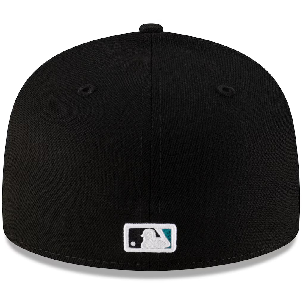 Florida Marlins New Era On-Field Authentic Collection 59FIFTY Fitted Hat - Black