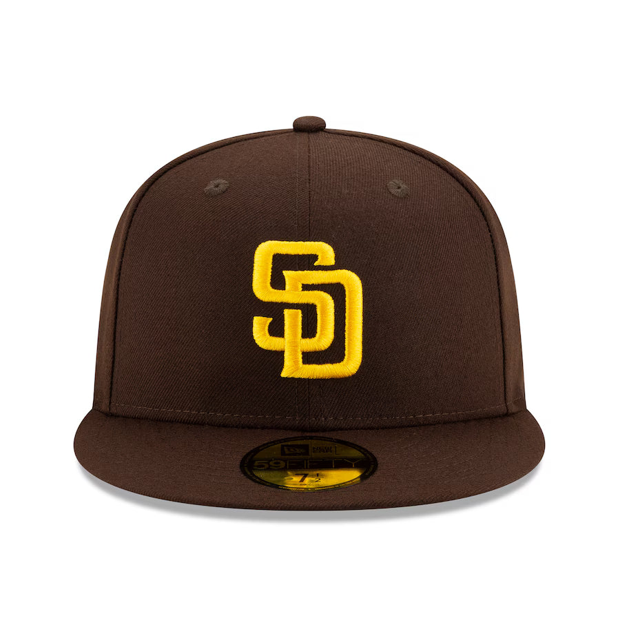 Men's San Diego Padres New Era Brown Authentic Collection