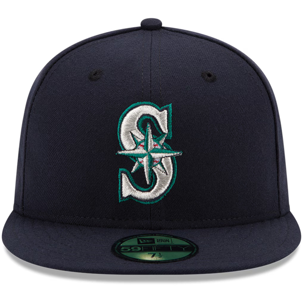 New Era Seattle Mariners Navy Authentic Collection On Field 59FIFTY Fitted