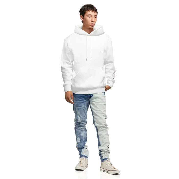 Purple Brand P001 Light Half Bleach Jeans