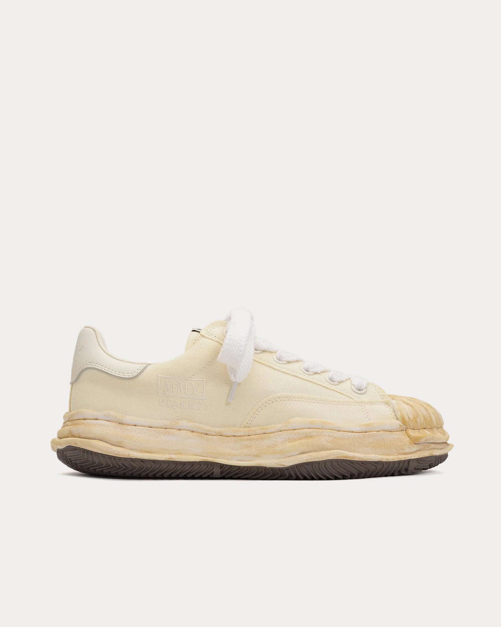 Maison Mihara Yasuhiro Blakey OG Sole Overdyed Canvas Low 'White'