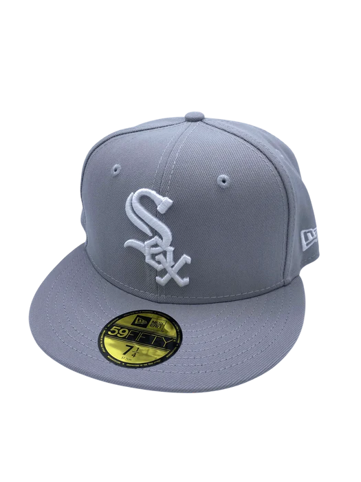 Adult Chicago White Sox New Era Gray/White Basic
