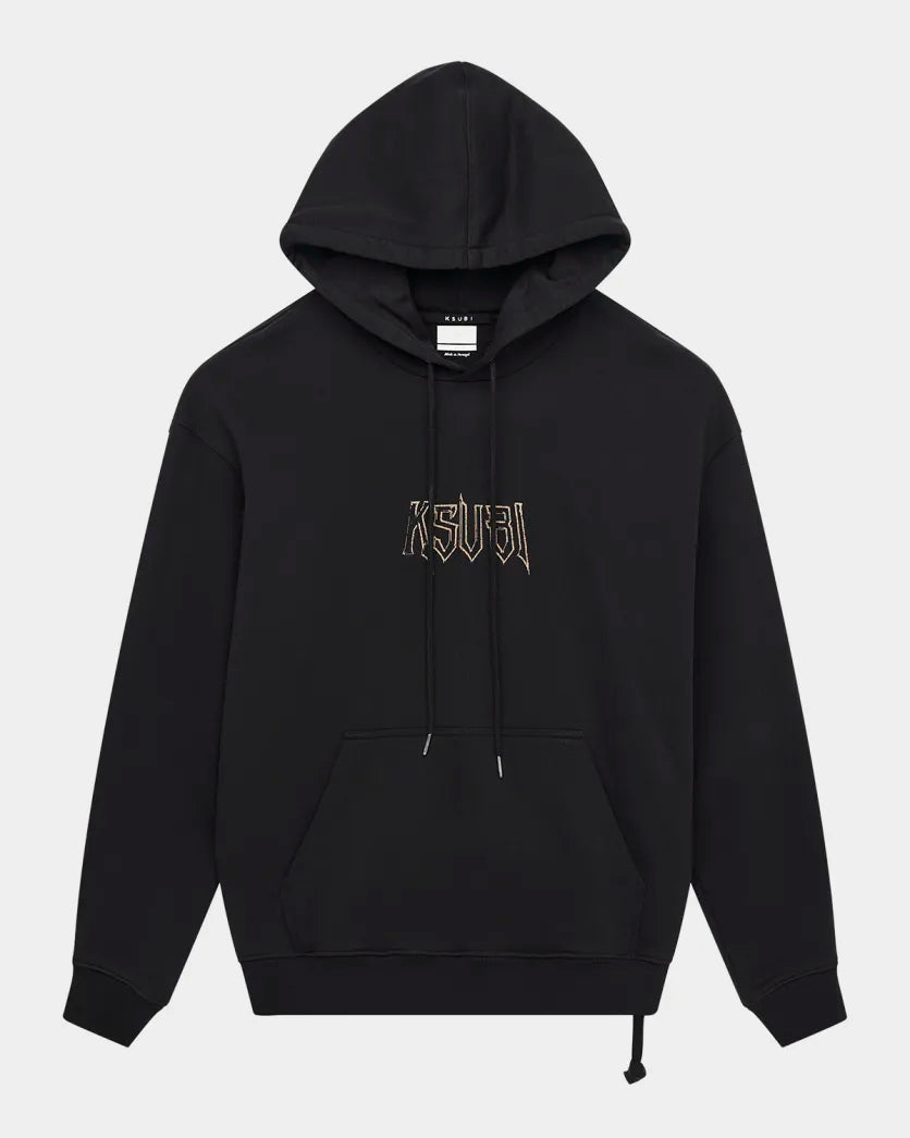 ksubi Kingdom biggie hoodie jet black