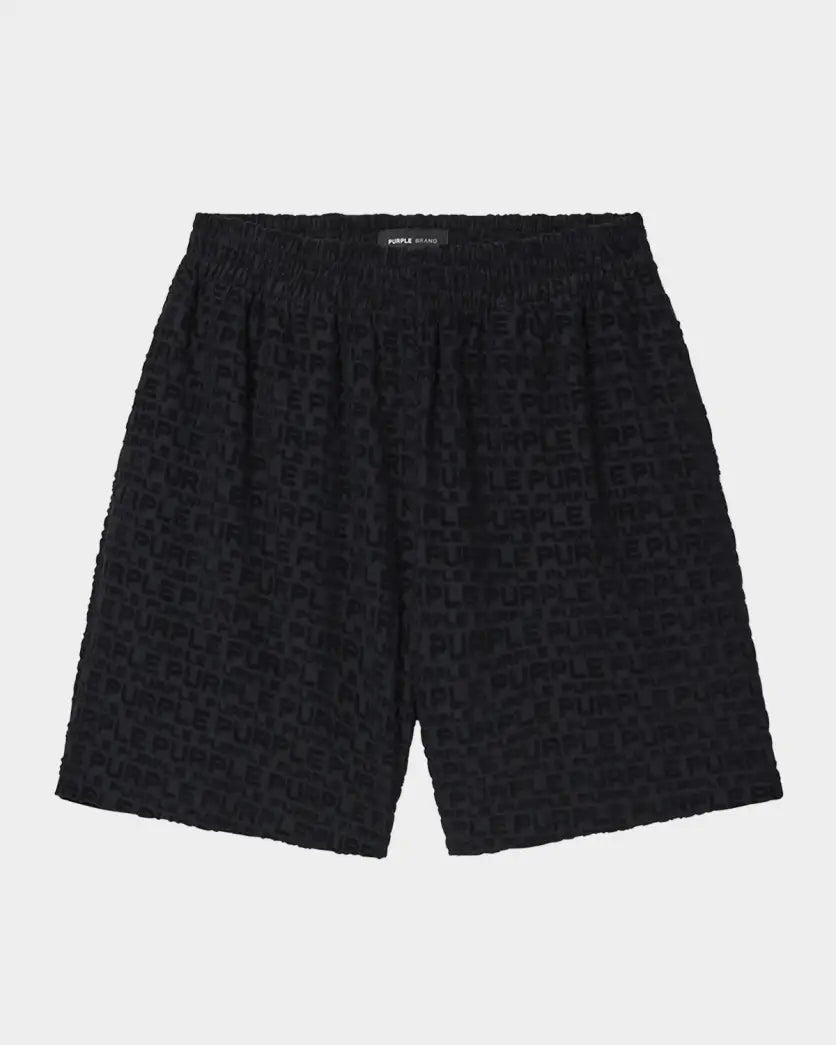 PURPLE Men's Terry Towel Pull-On Shorts
