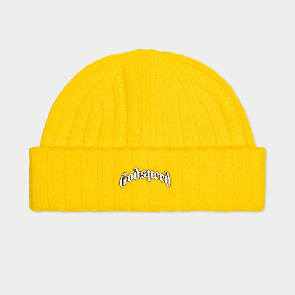 Og Logo Emblem Beanie (Yellow)