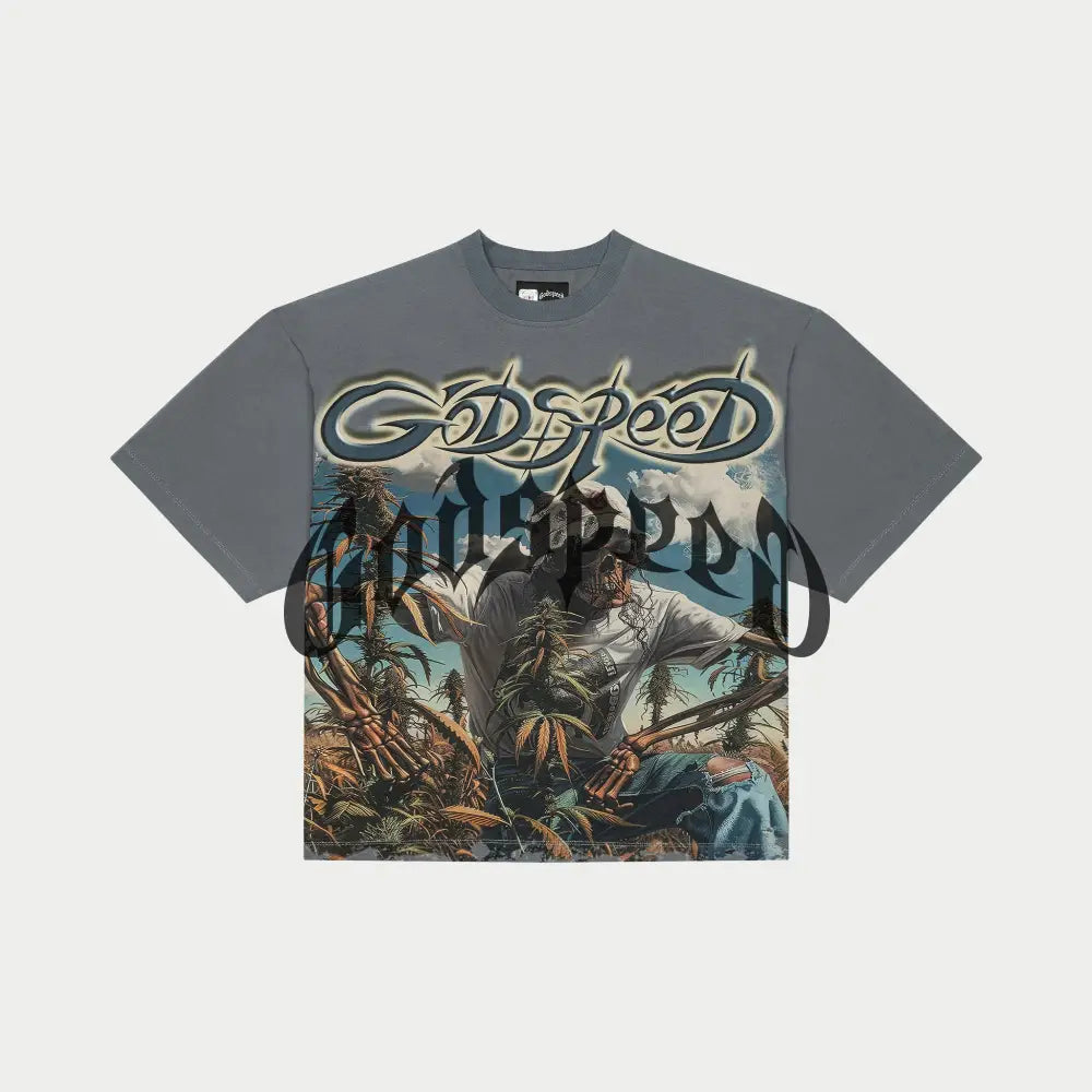 godspeed OUTDOOR (Blue Sky) tee shirt