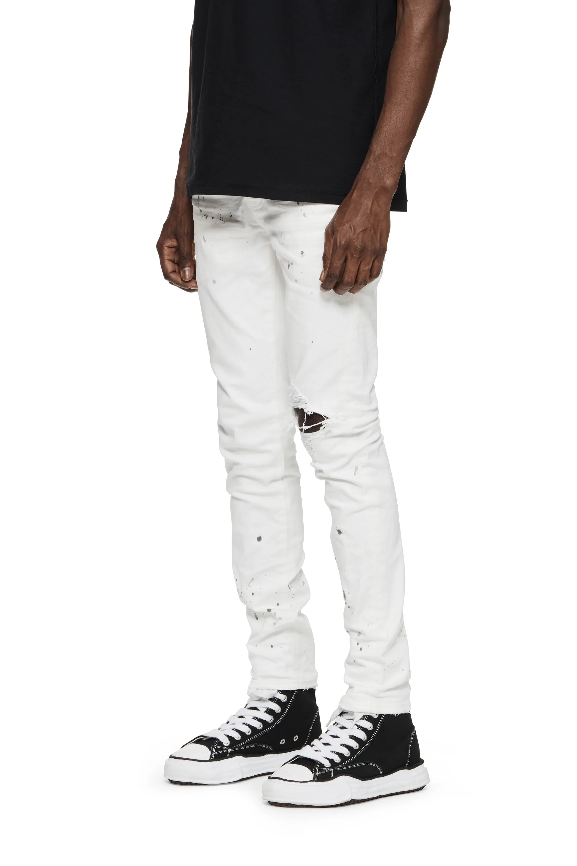 Purple Jean P001 Optic White Paint Blowout