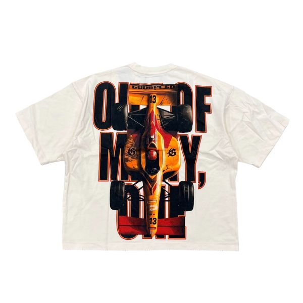 GODSPEED "F1 Finishline" T-Shirt (Bone)