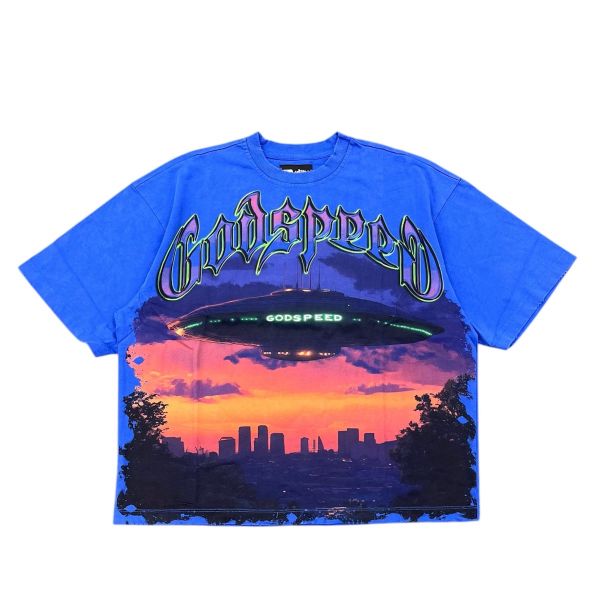 Godspeed "U.A.P" T-Shirt (Royal Wash)