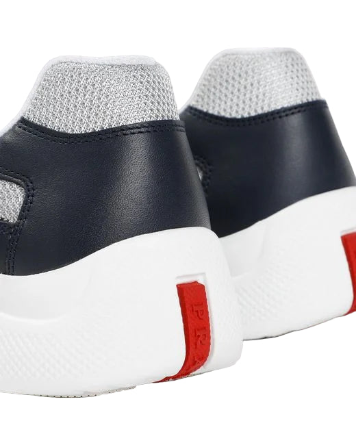 America's Cup Soft Bike Low Top Sneaker (Baltico Argento)