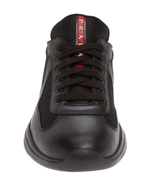 America's Cup Soft Bike Low Top Sneaker (NERO)