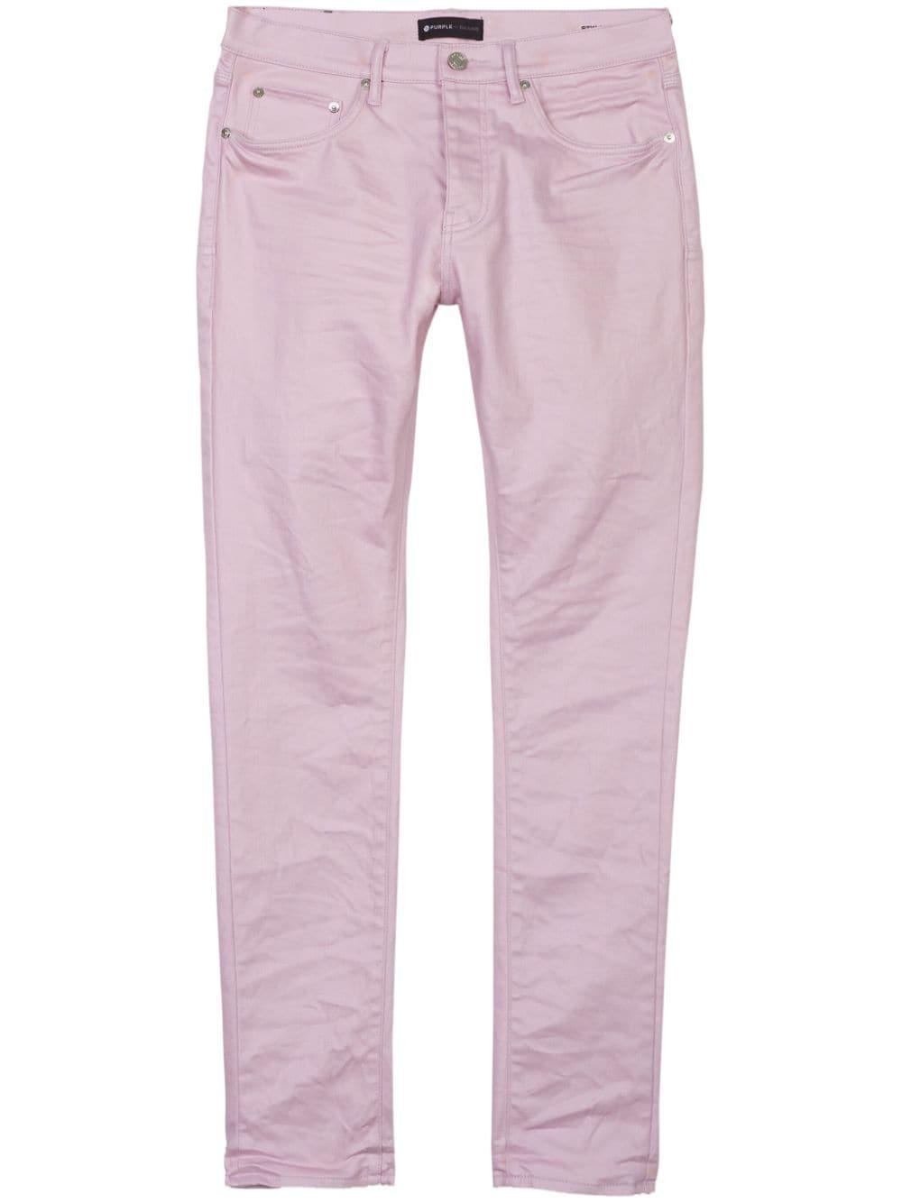Purple Brand P001 Low-rise Skinny Jeans in Pink for Men