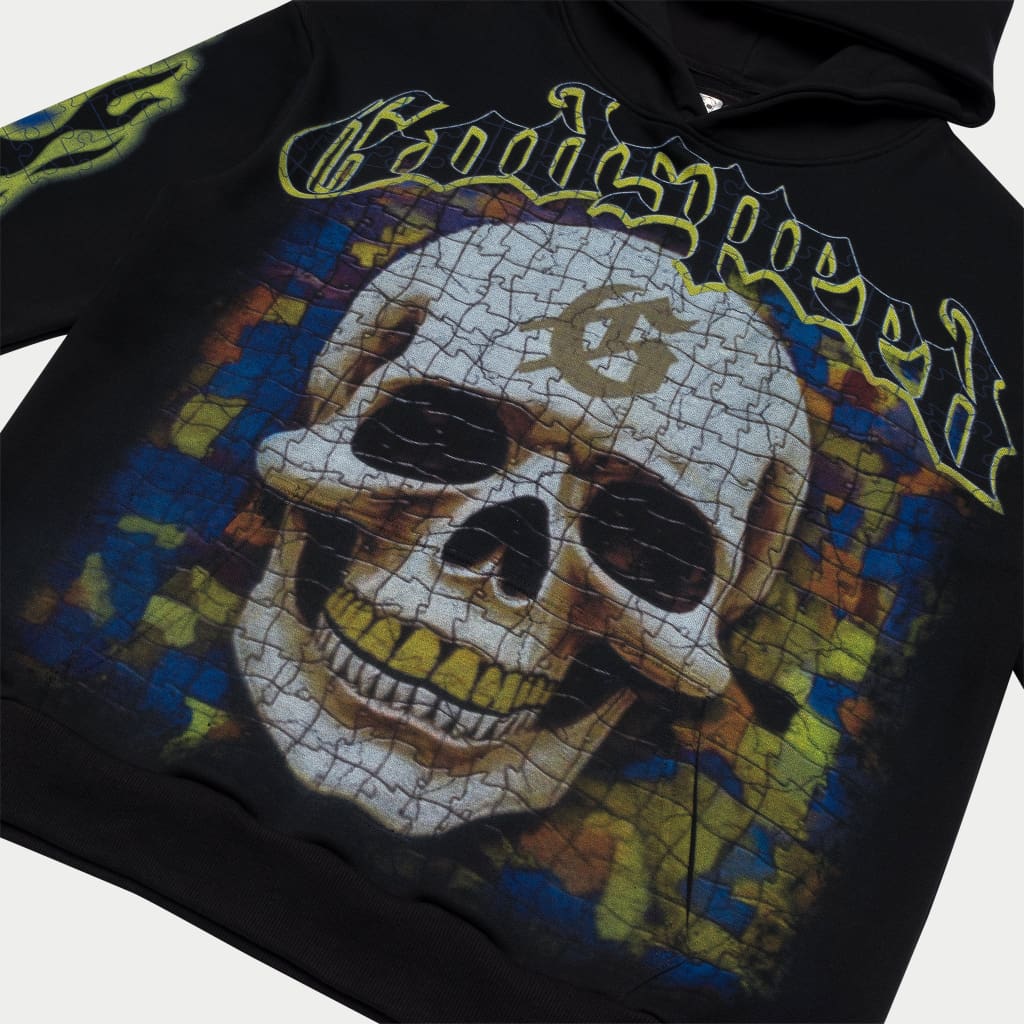 Godspeed Puzzled Hoodie (Black )