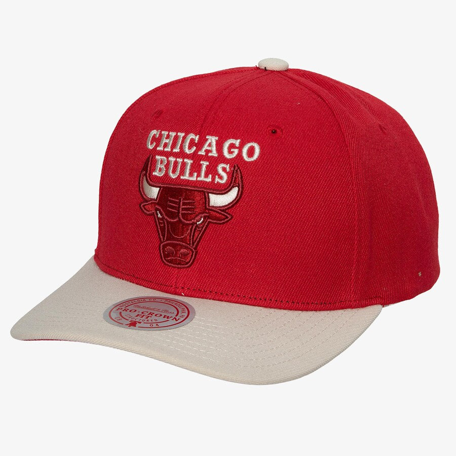 Red Chicago Bulls Off Team Snapback Hat