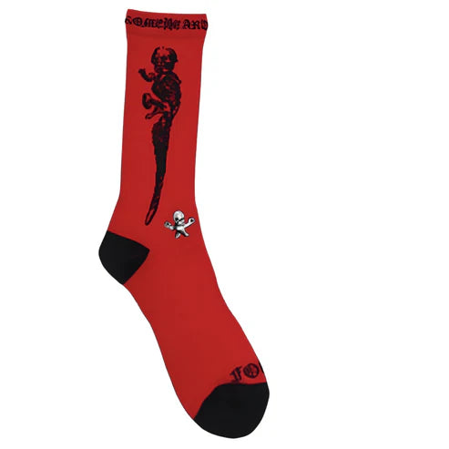 Chrome Hearts Socks FOTI "Red