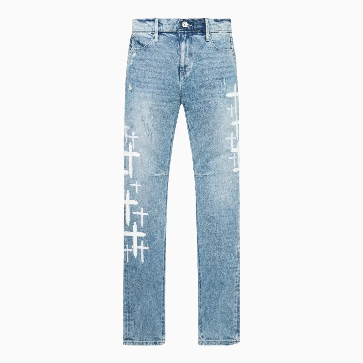 RTA Bryant Skinny Jean | Blue Cross Patches Blue Cross Patches
