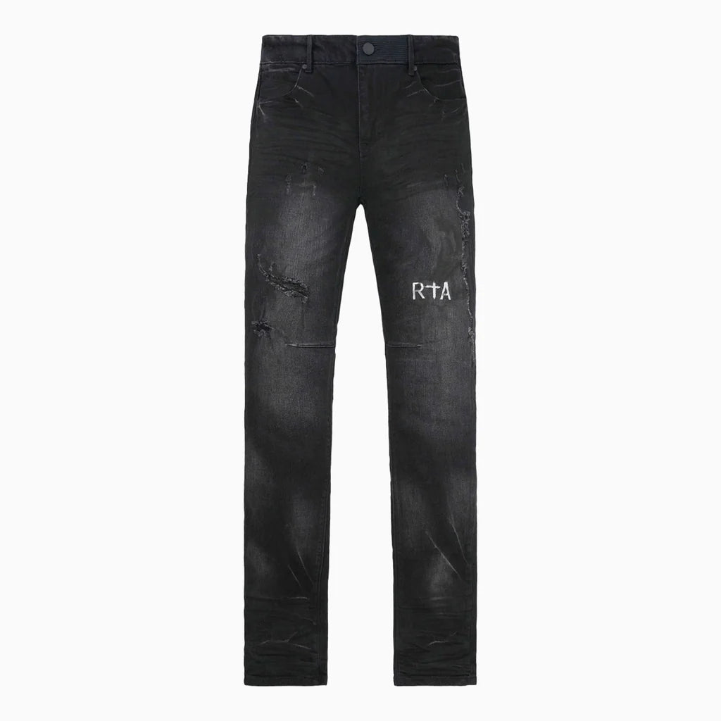 RTA Black Worn Out Jeans