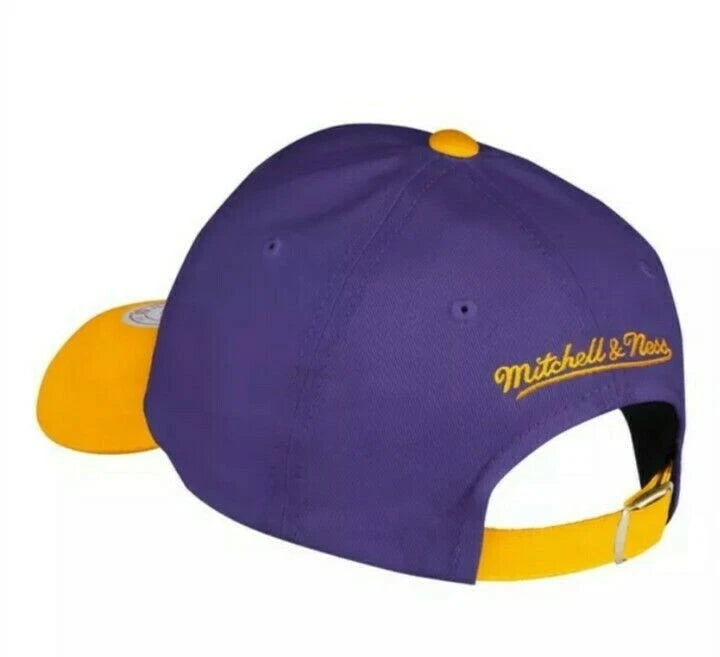 Mitchell & Ness Lakers 2-Tone Adjustable Dad Hat