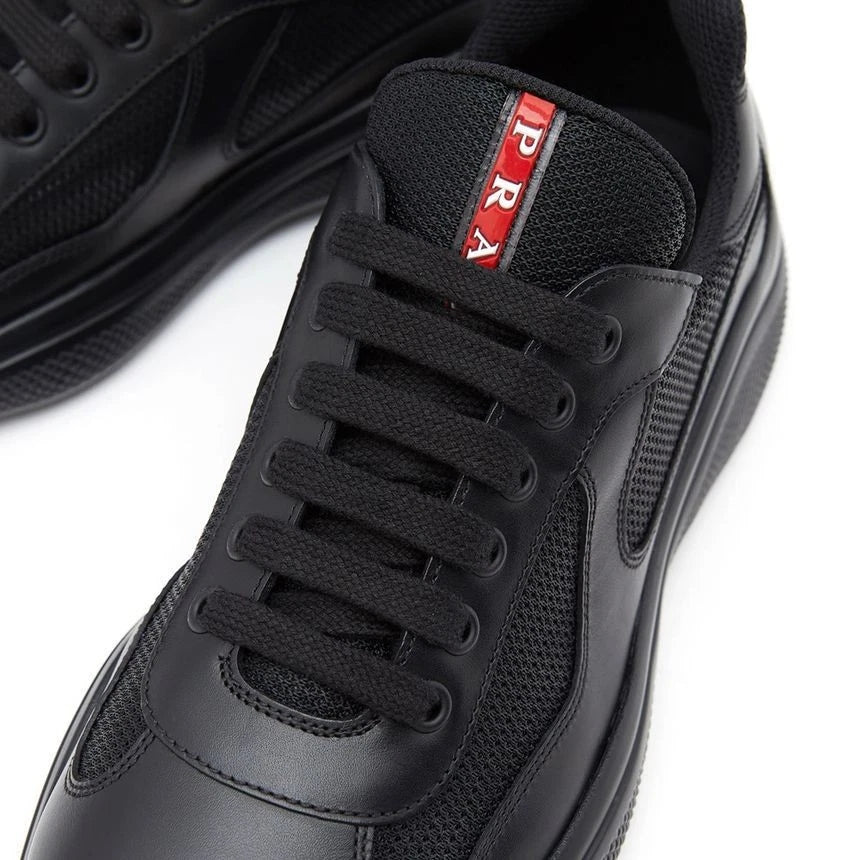 America's Cup Soft Bike Low Top Sneaker (NERO)