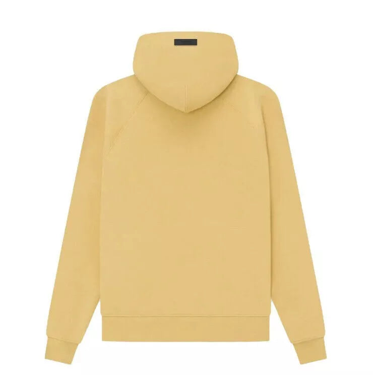 Fear of God Essentials Light Tuscan Yellow Pullover Hoodie FOG