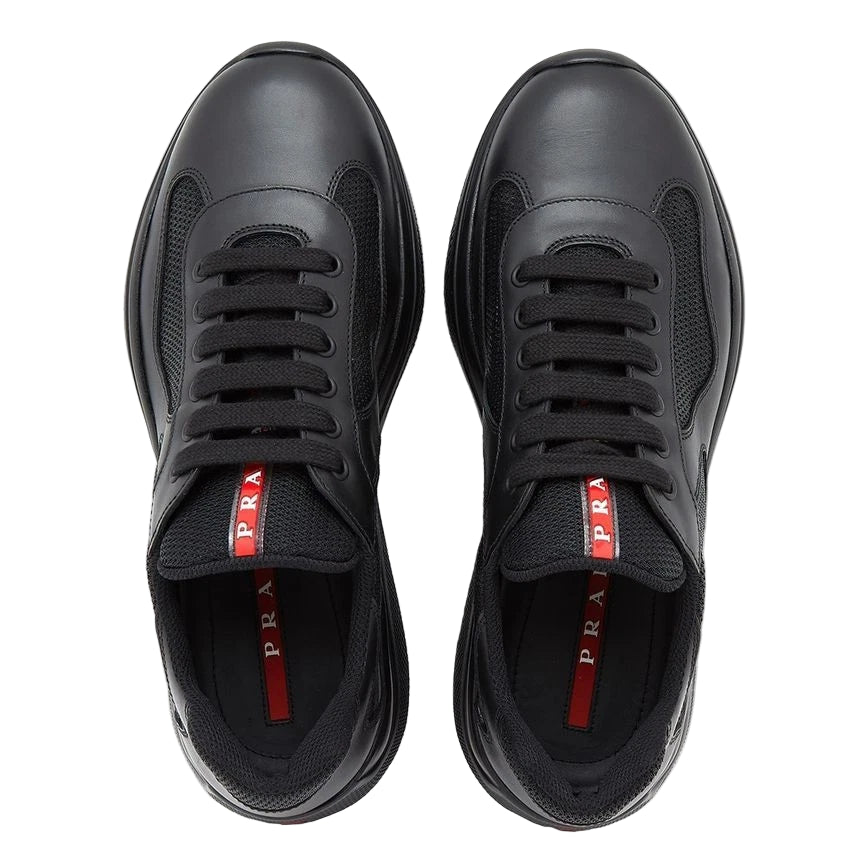 America's Cup Soft Bike Low Top Sneaker (NERO)