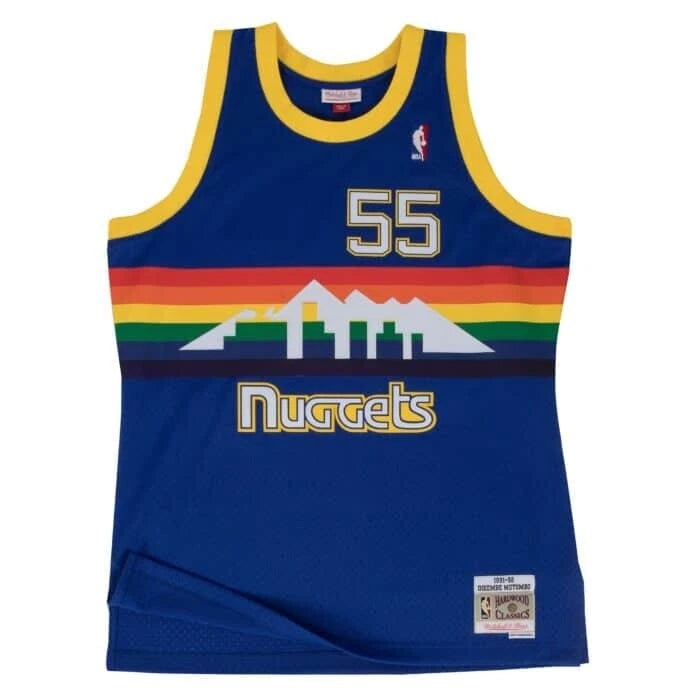 Mitchell & Ness Men's Dikembe Mutombo Denver Nuggets 1991-92