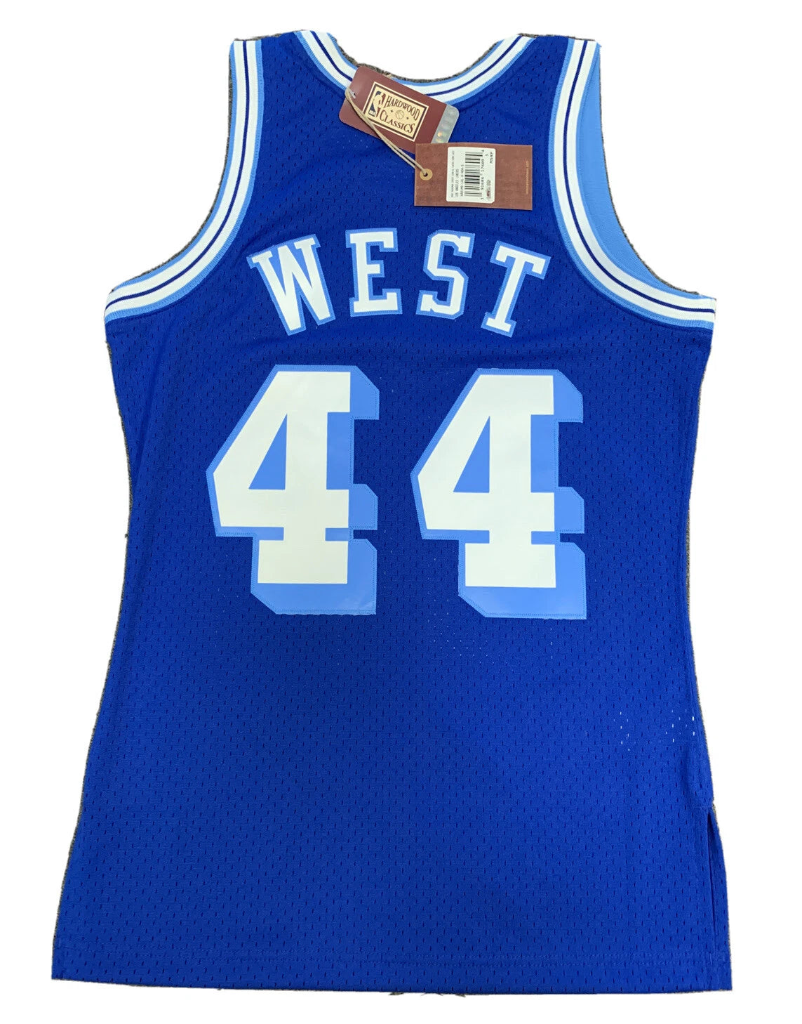 Mitchell & Ness Lakers Jerry West Blue 1960-61 Jersey Men's