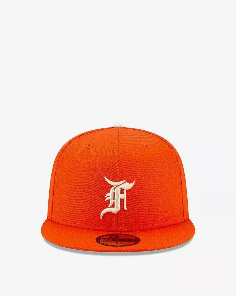 Fear of God Essentials New Era 59Fifty Fitted Hat (FW21) Orange