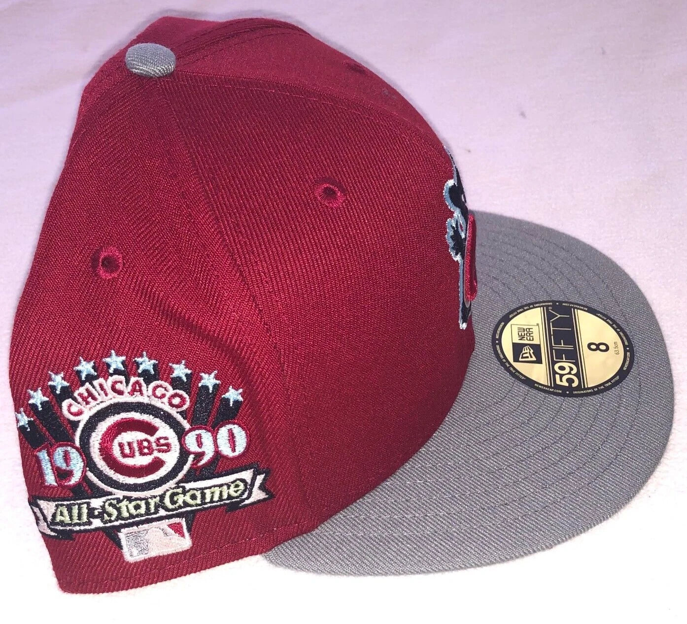 Chicago Cubs Hat Red New Era 59FIFTY Brick House All Star Game