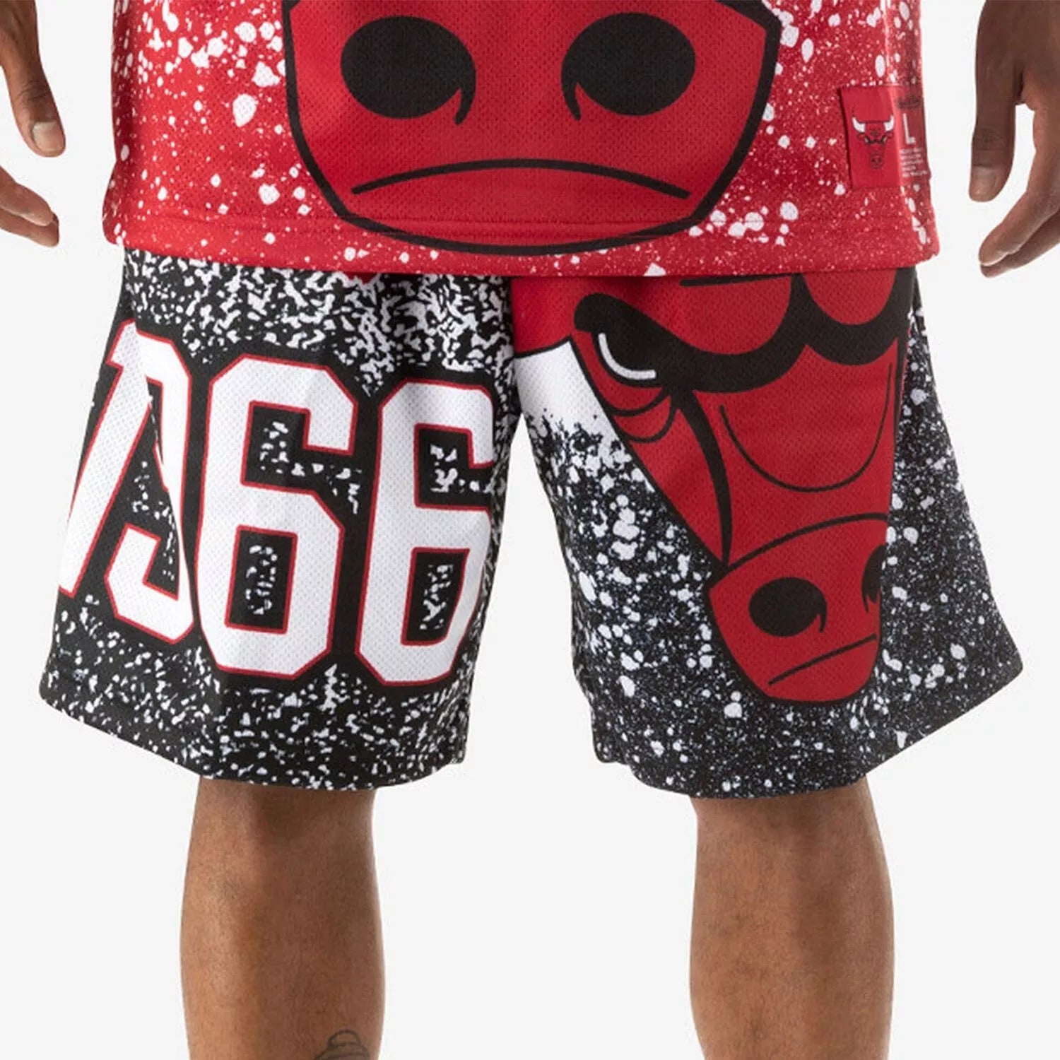 Mitchell & Ness Chicago Bulls Jumbotron Sublimated Shorts